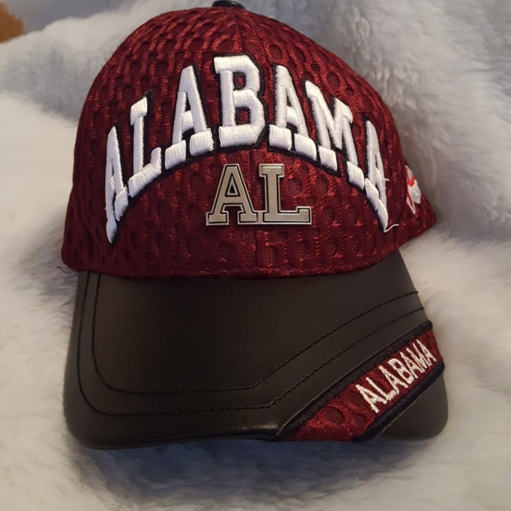 Brand new Alabama leather cap
